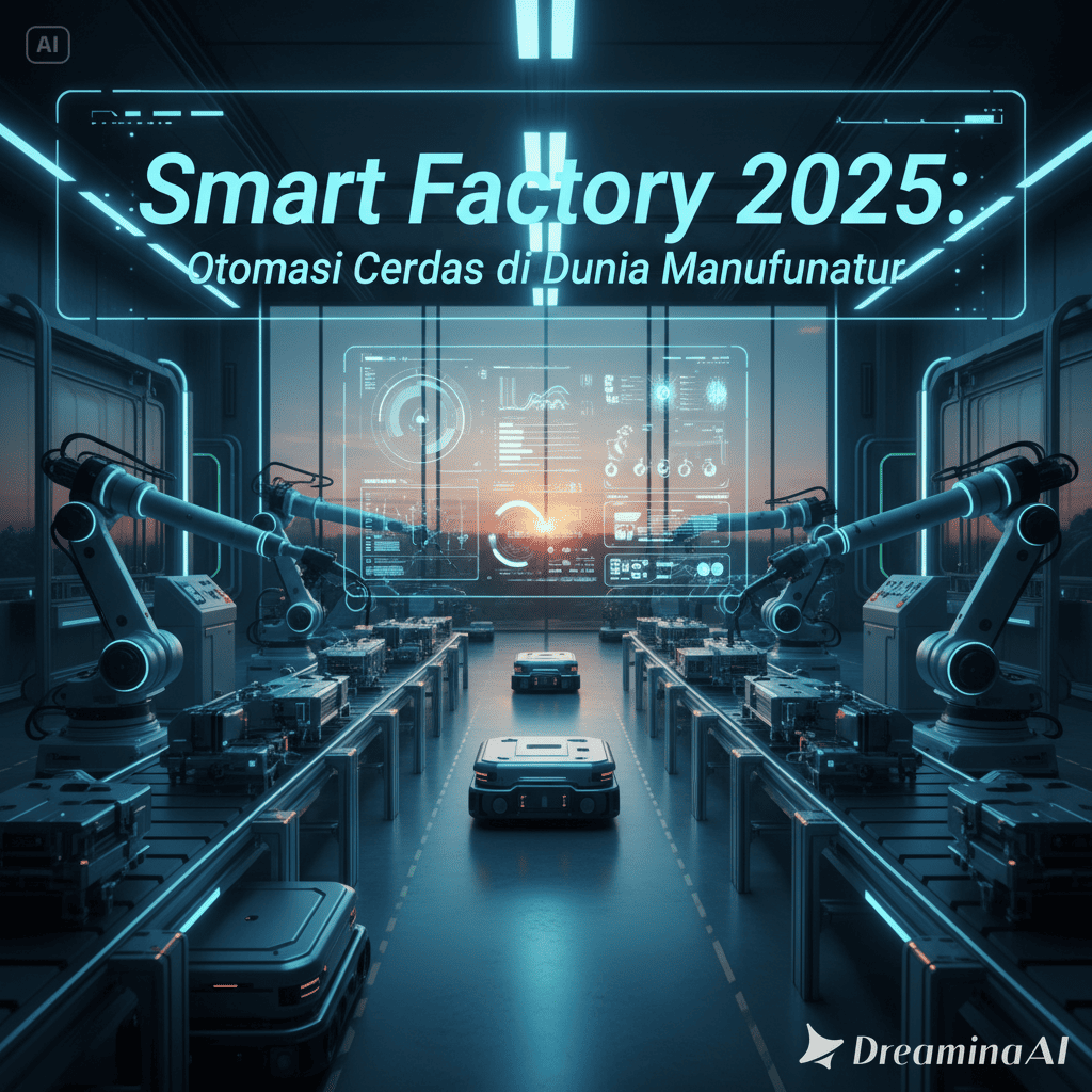 Smart Factory 2025: Otomasi Cerdas di Dunia Manufaktur - Dullspace Digital