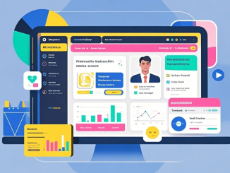 Ilustrasi dashboard sales dengan skor lead, otomatisasi follow-up, dan pesan personal berbasis AI